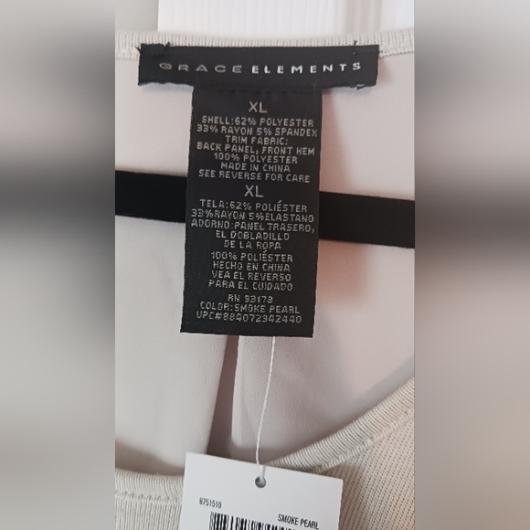 ✨️ 16. NWT~ Grace Elements Knit Top - Picture 3 of 6